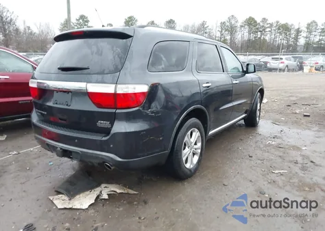 2013 Dodge Durango Crew z USA, uszkodzony, nr VIN 1C4RDJDG3DC597318